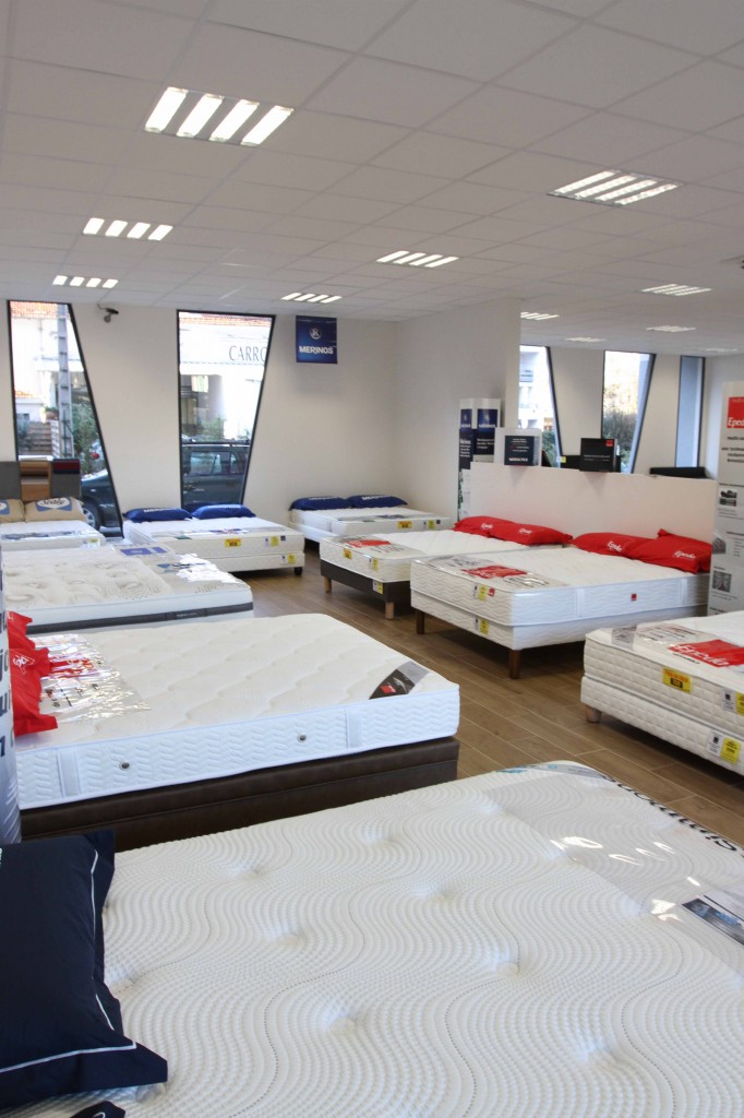 La boutique de Direct Matelas à Antibes