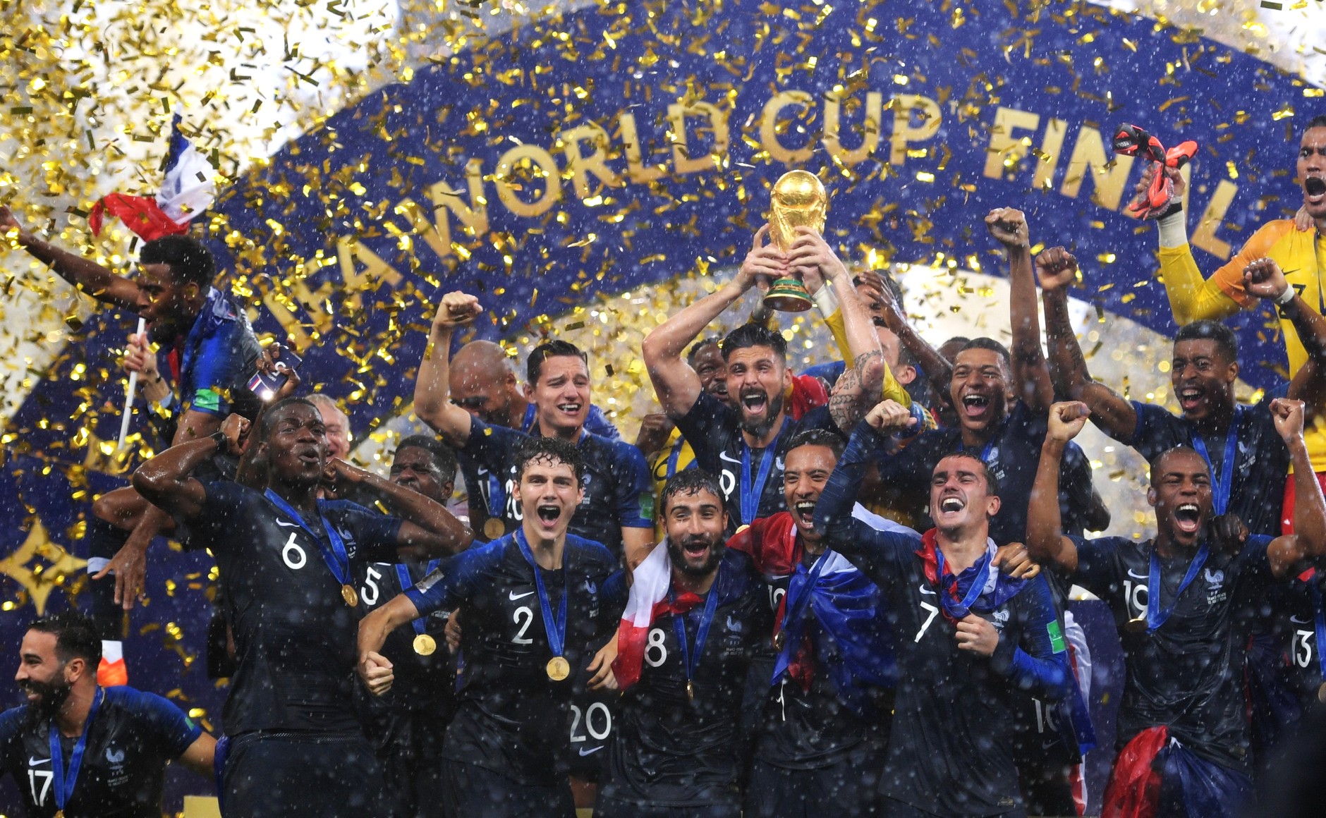 Actu : la victoire des bleus à la coupe du monde