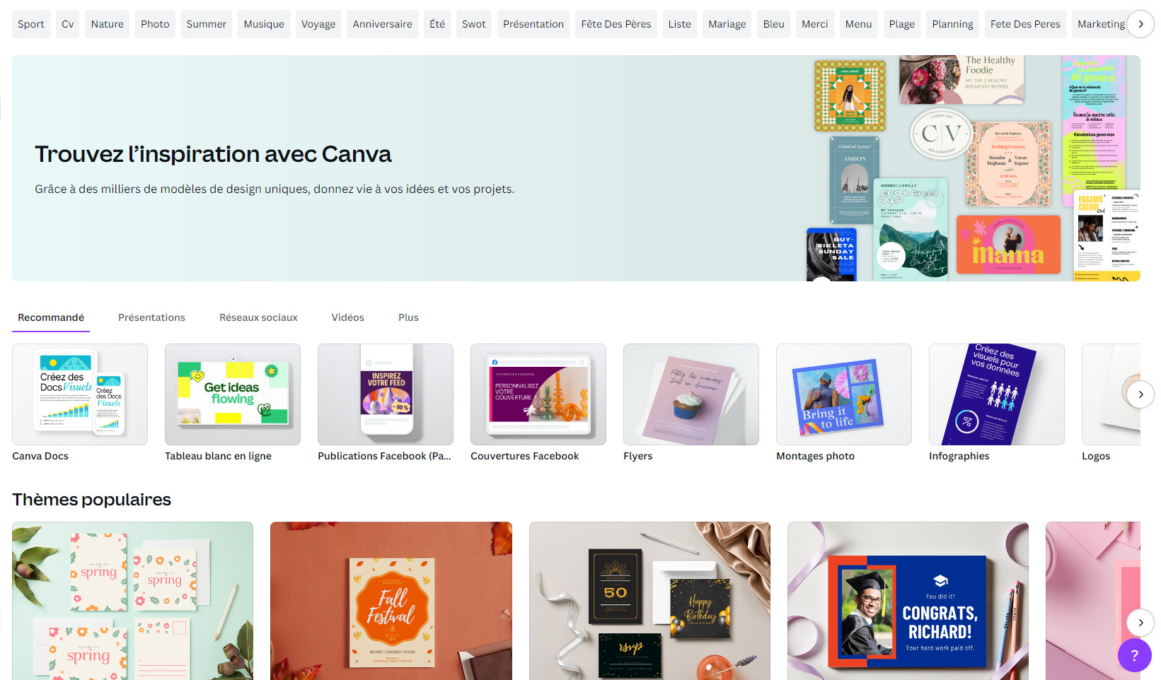 canva interface