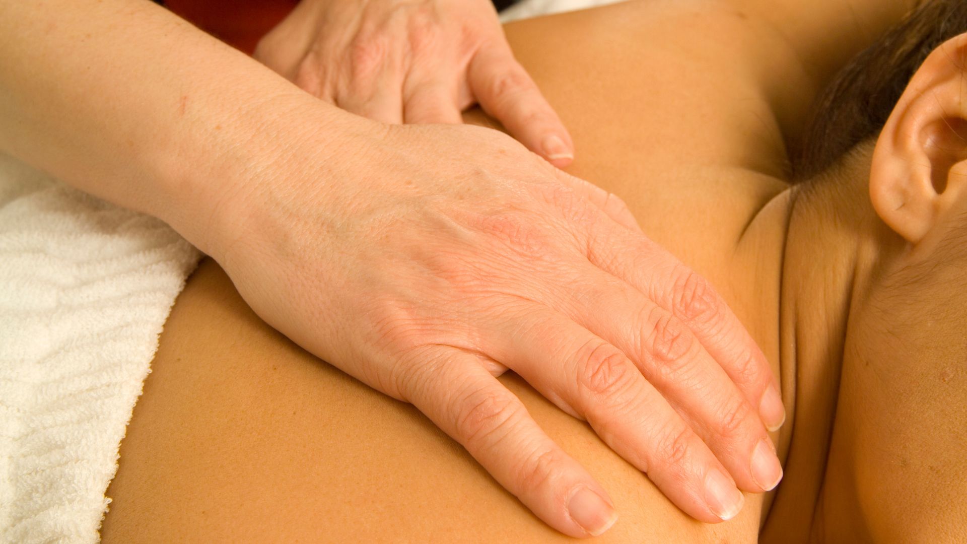Un massage suédois